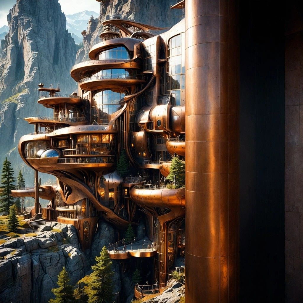 futuristic architecture at mountain style Steampunk-details_100-freedom_20.jpg