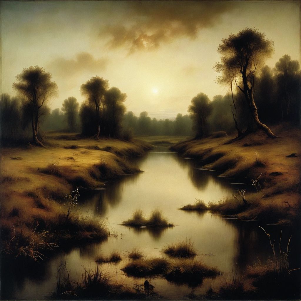 vegetation river landscape style of Odd Nerdrum-details_100-freedom_15.jpg