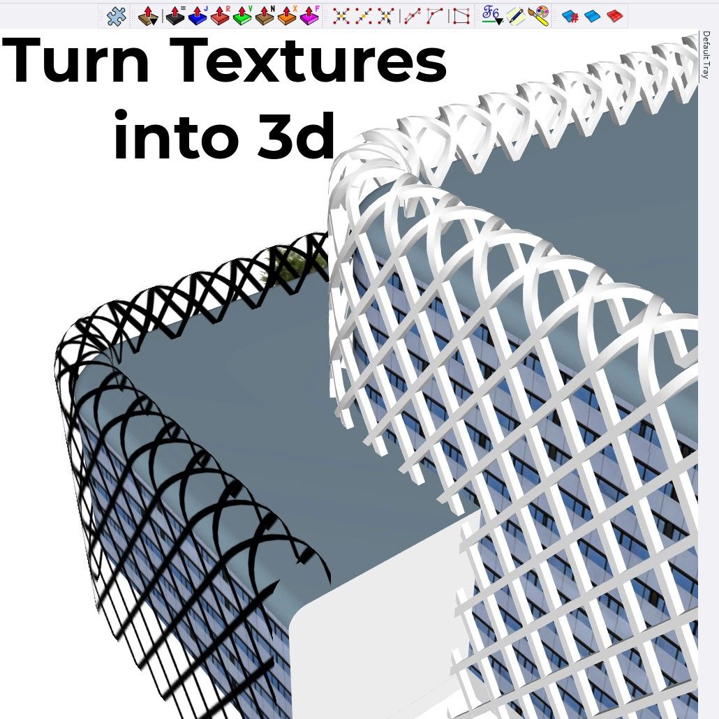 Pic2Shape - Convert Textures or Images into geometry in SketchUp.jpg