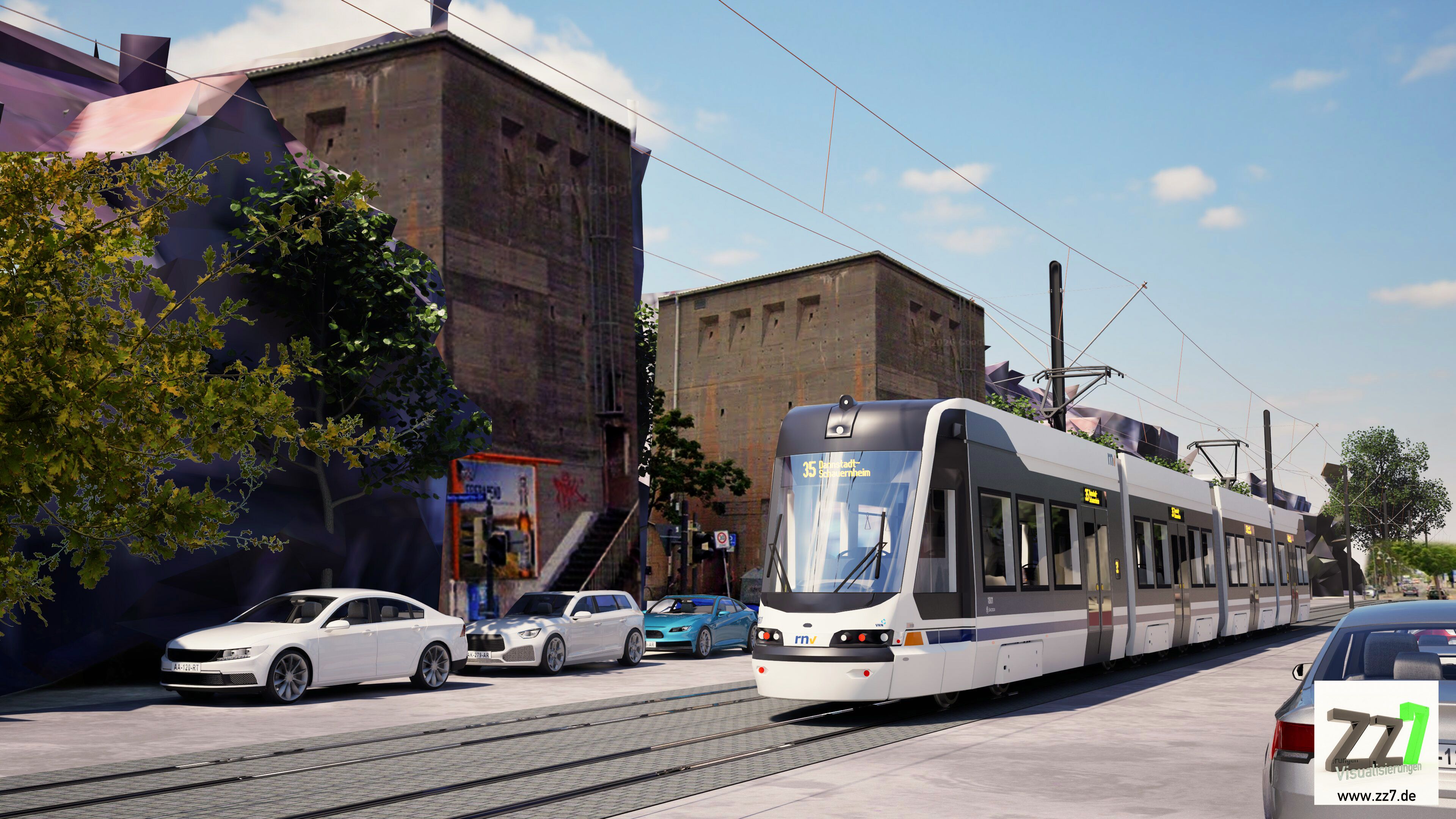 Modelling a tramway | sketchucation