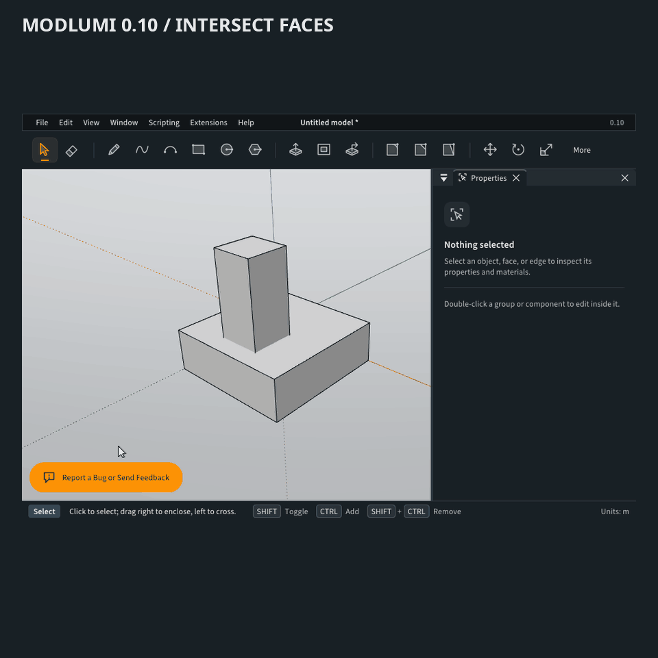 Intersect Faces