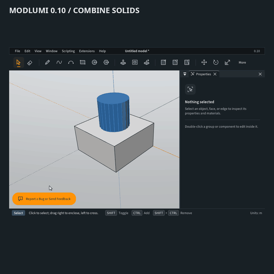 Combine Solids