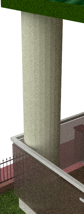 column with corners