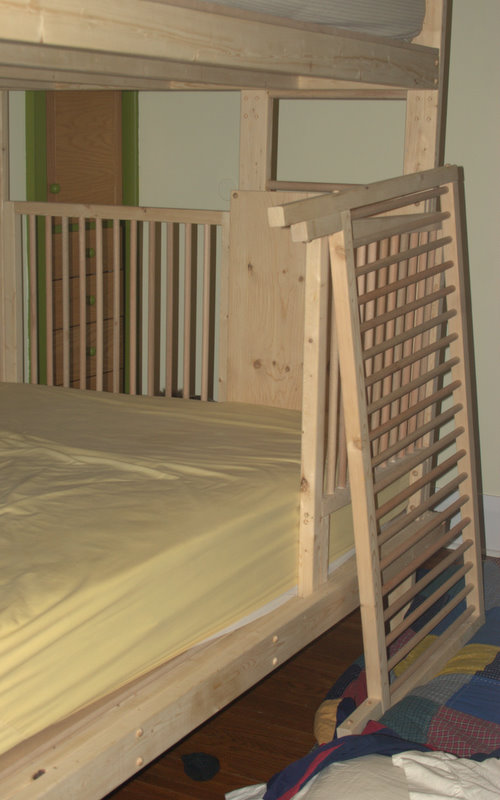 Bunk Bed from door rail out