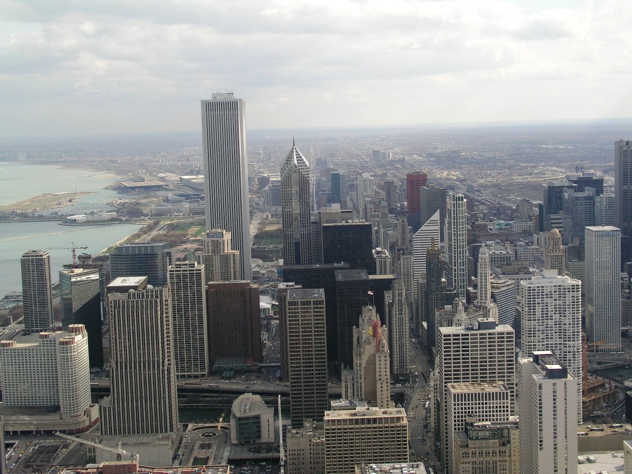 From the top of the Sears Tower