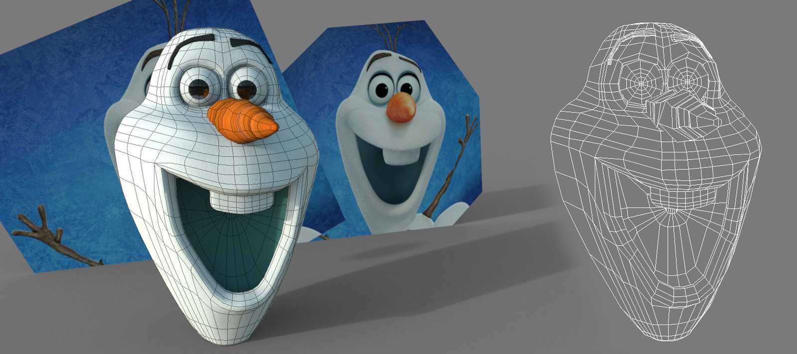olaf´s head and it´s templates