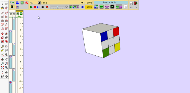 Animator Beta - Spin cube.gif