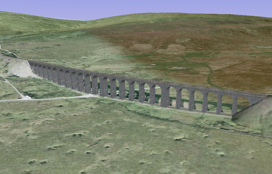 Ribblehead Viaduct.