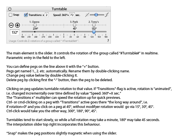 Sketch of a possible interface for the proposed script.