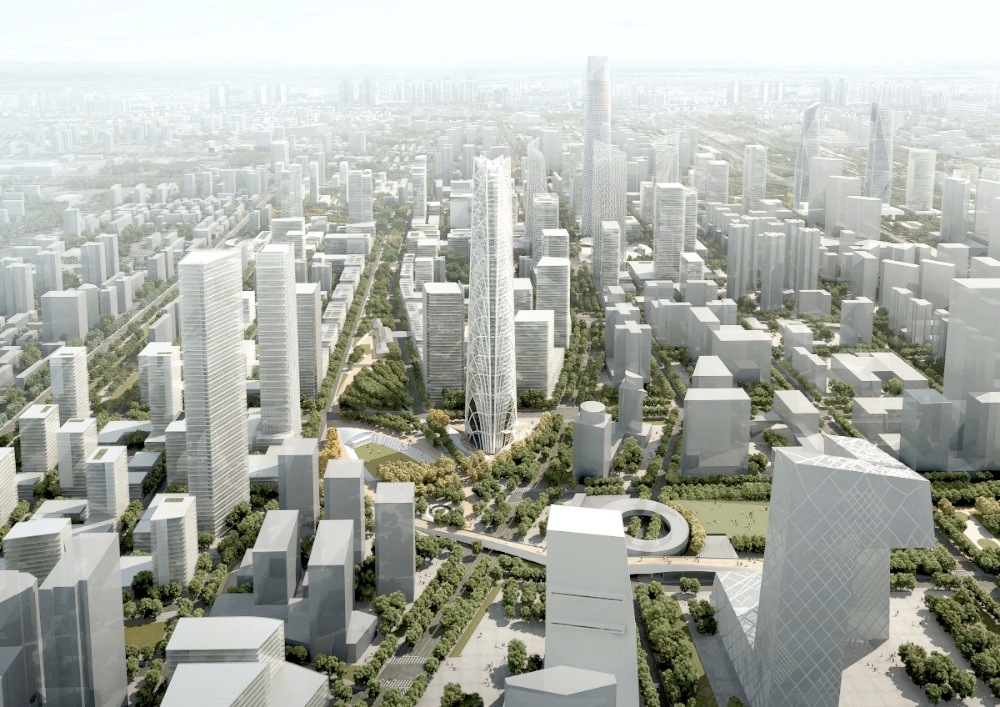 Beijing Central Business District - Skidmore, Owings & Merrill