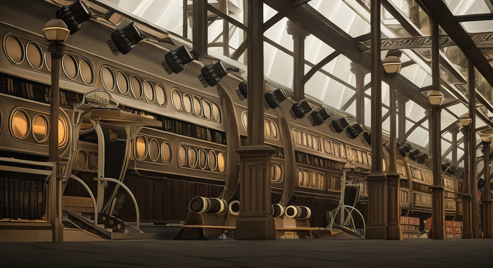 53 Steampunk Station Scene 18 Dif-Ext-PR B 20240203 19h50m13s
SketchUp 23 + Diffusion
