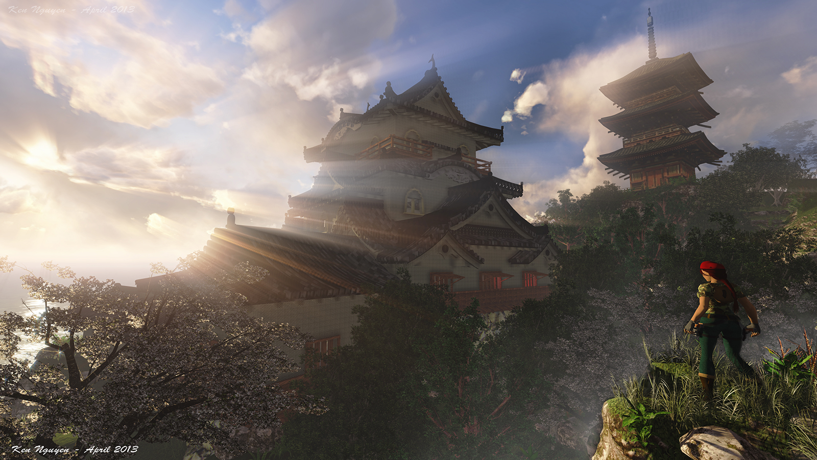 Japanese_Castle_Tower_Temple_GodRays.jpg