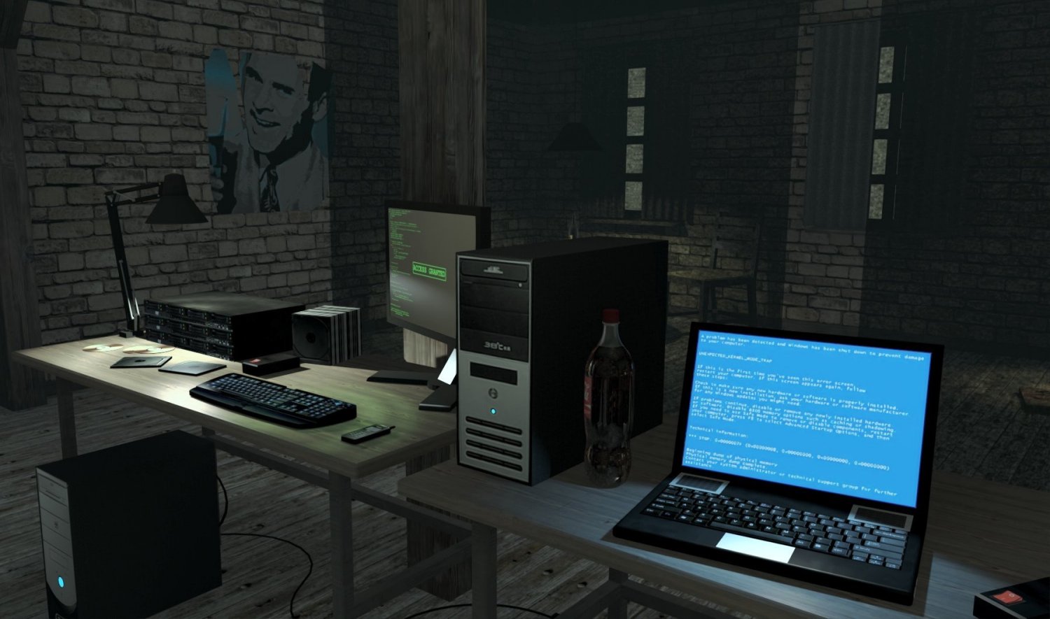 The hackers lair