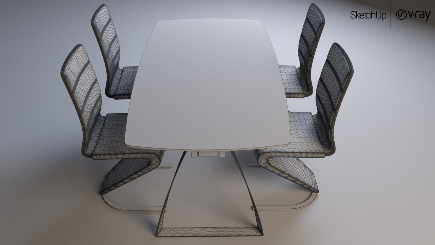 LONDON transparent table and chairs Signal H-669 black_5.png