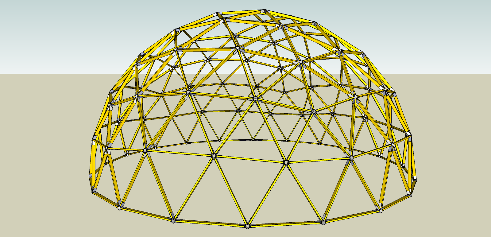 4 Frequency Dome, 40' across