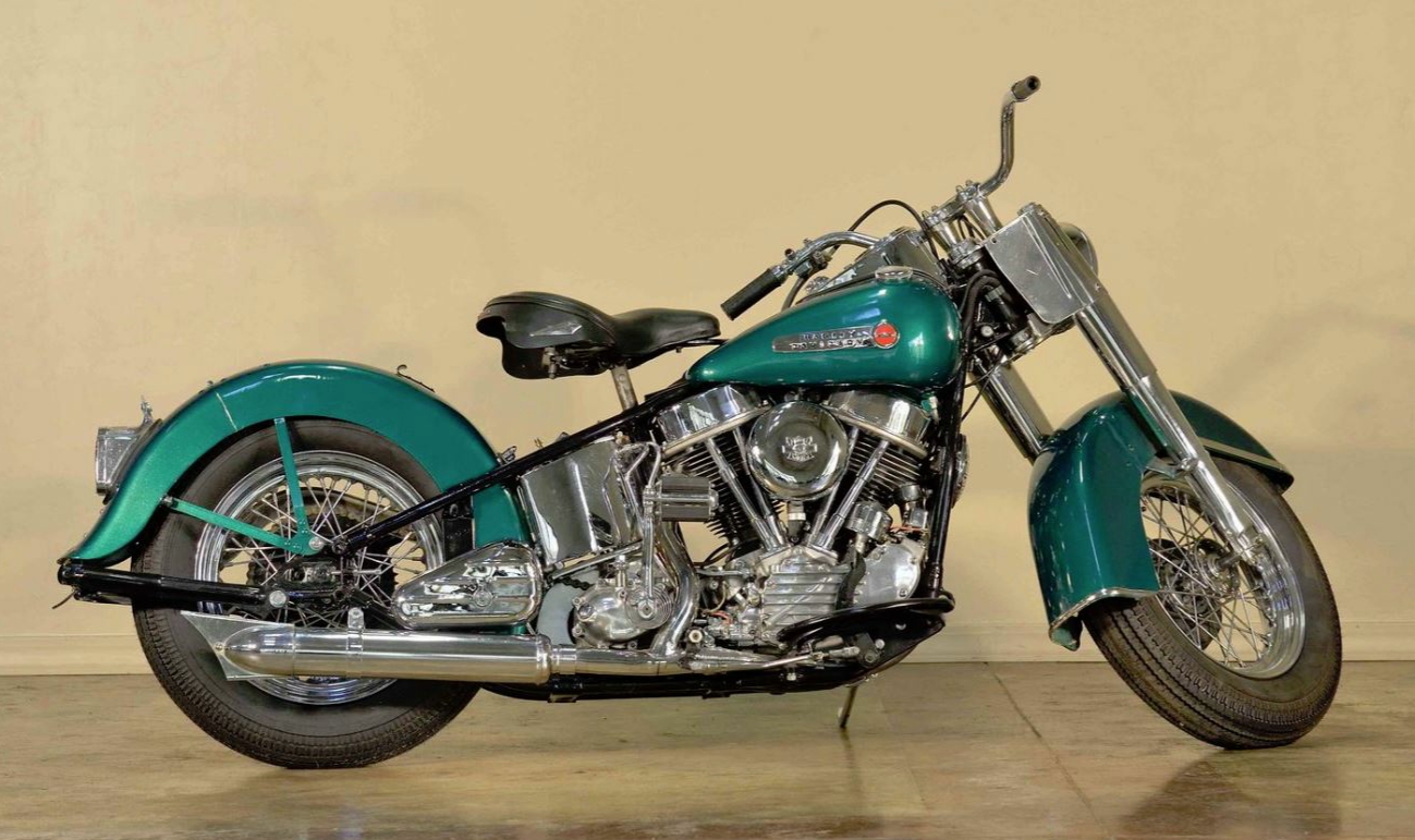 Stock 1949 Harley Davidson (photo)