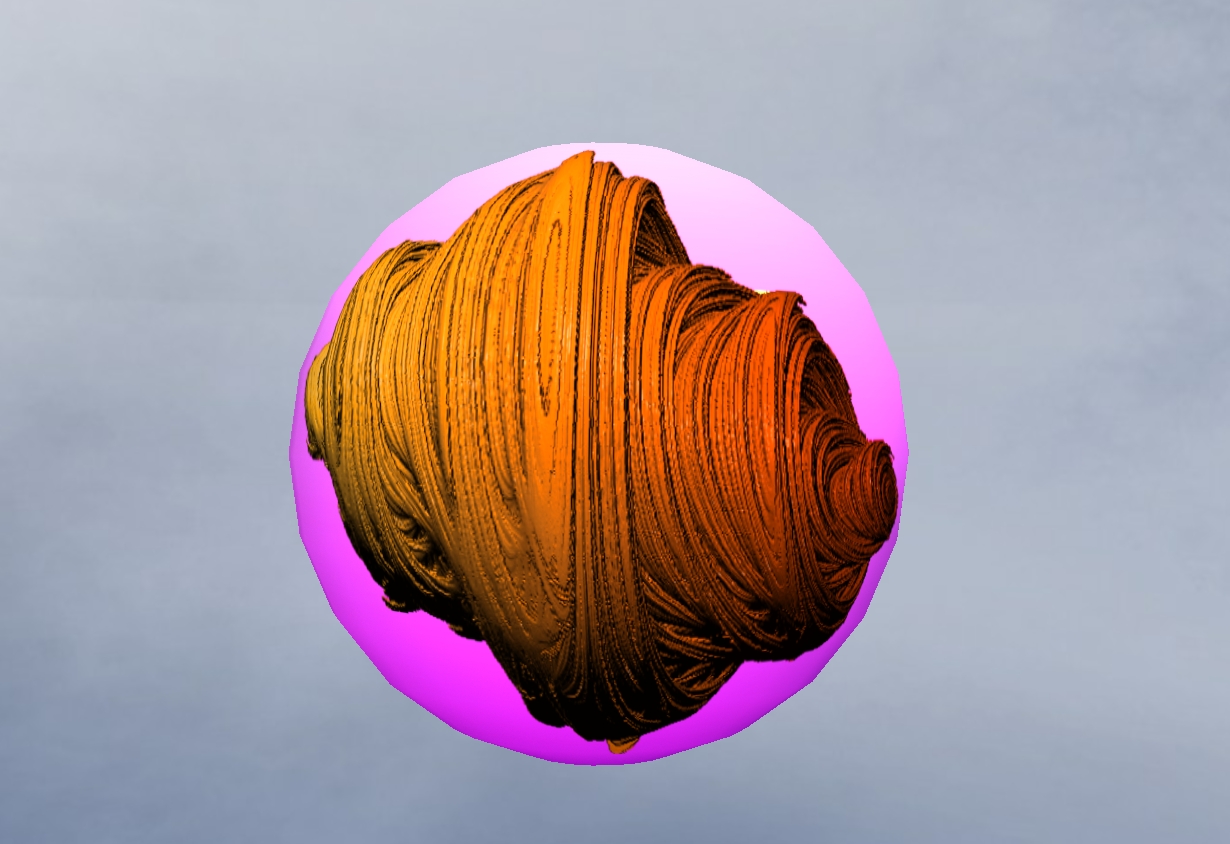 Projected on a sphere and rendered in Kerkythea