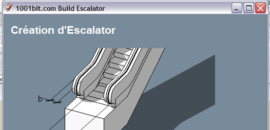 escalator title translated correctly with '