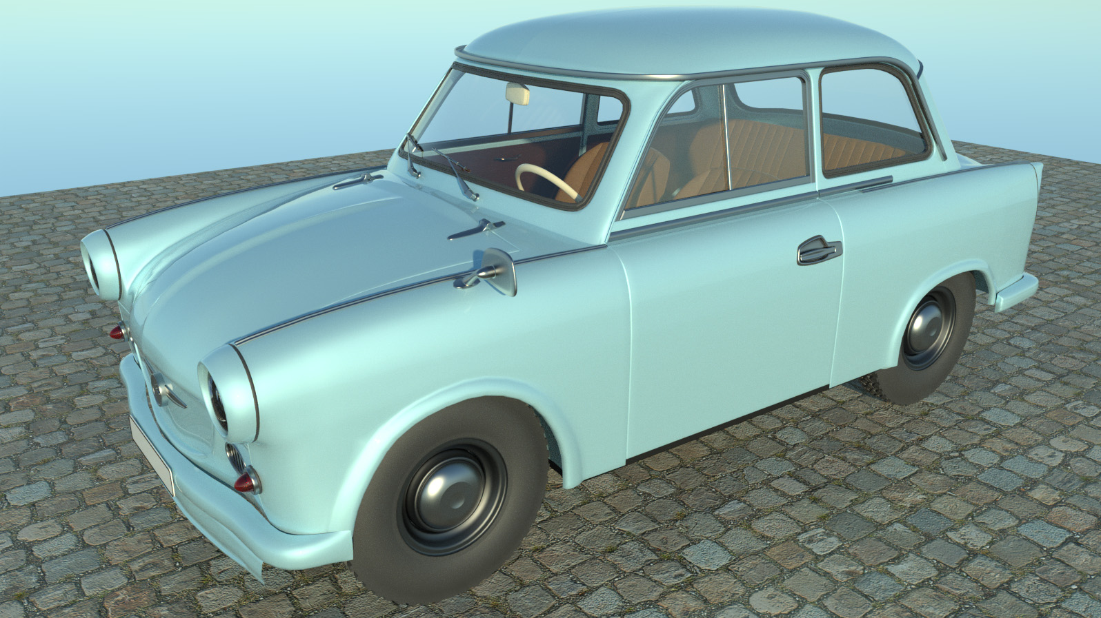 Trabant 500 from the early 1960s from East Germany.