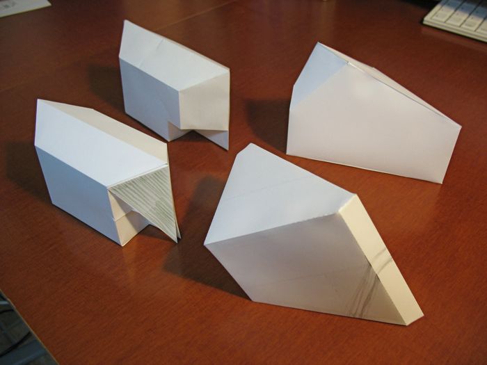 constructed papermodels