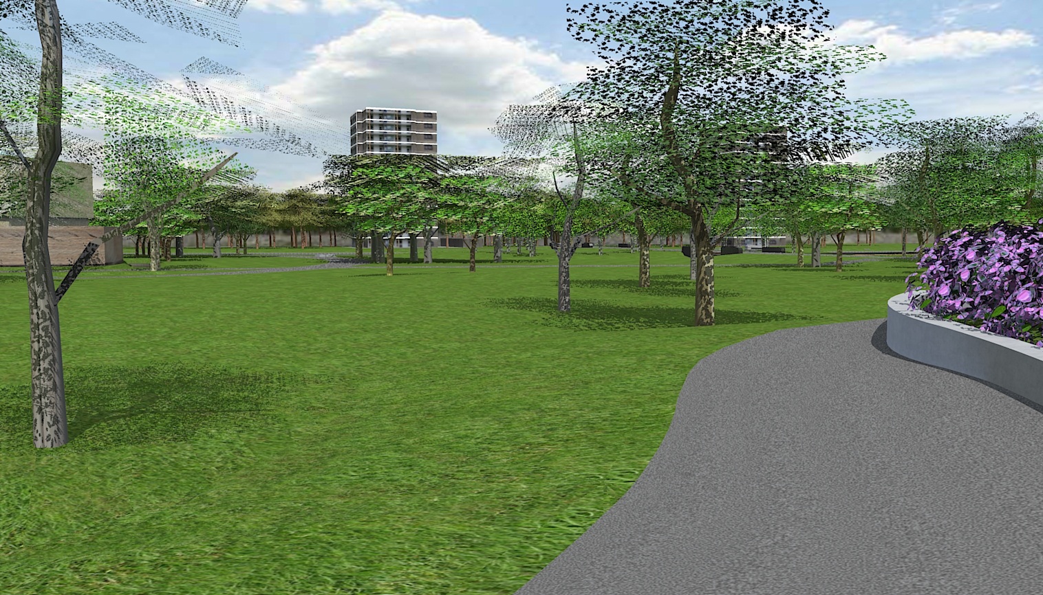 kkt rendering group of trees