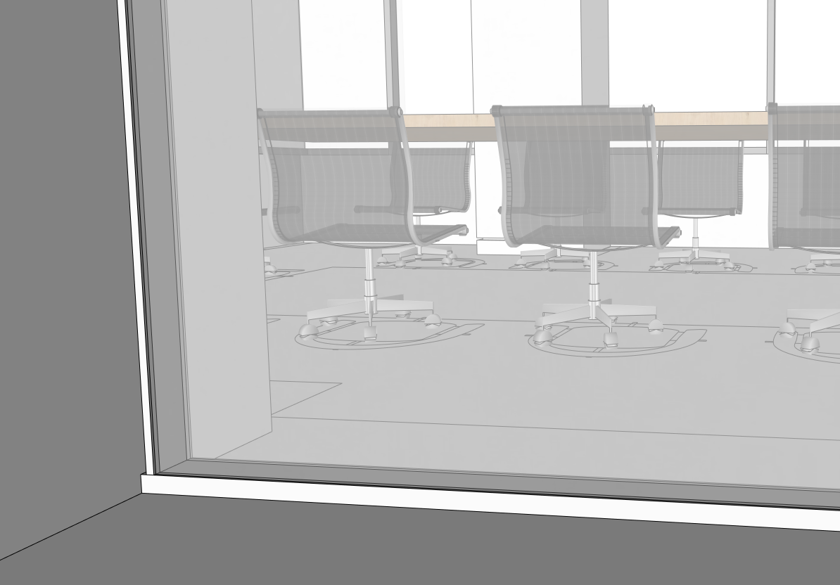 example of sketchup file double glazing partition