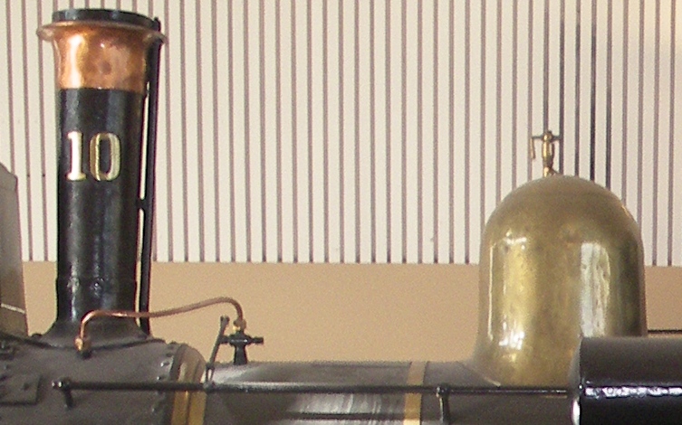Detail of prototype boiler and dome/pipe