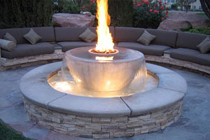 The fire-fountain.