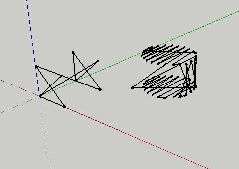 The polyline is a polyface mesh.