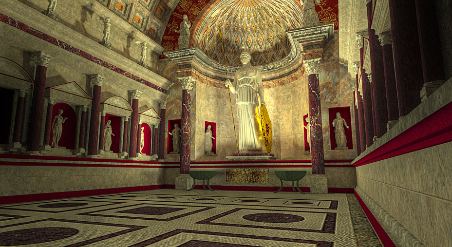 MLT Render [Cell of temple of Venus and Rome]