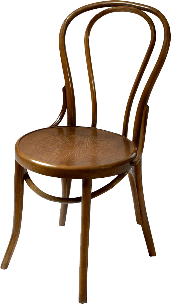 Traditional Polish café chair