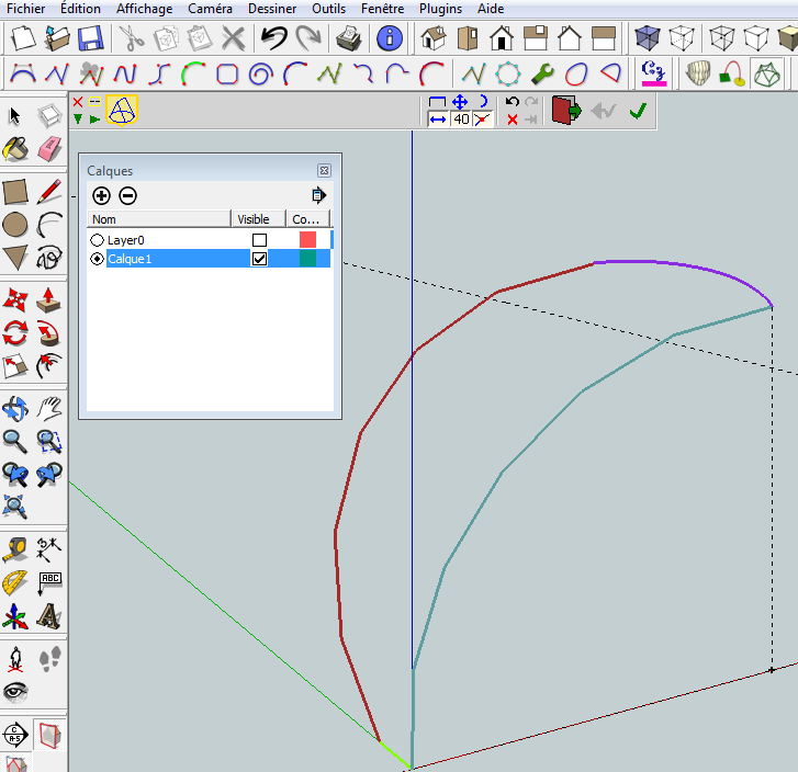 Test CurviLoft 'skin'