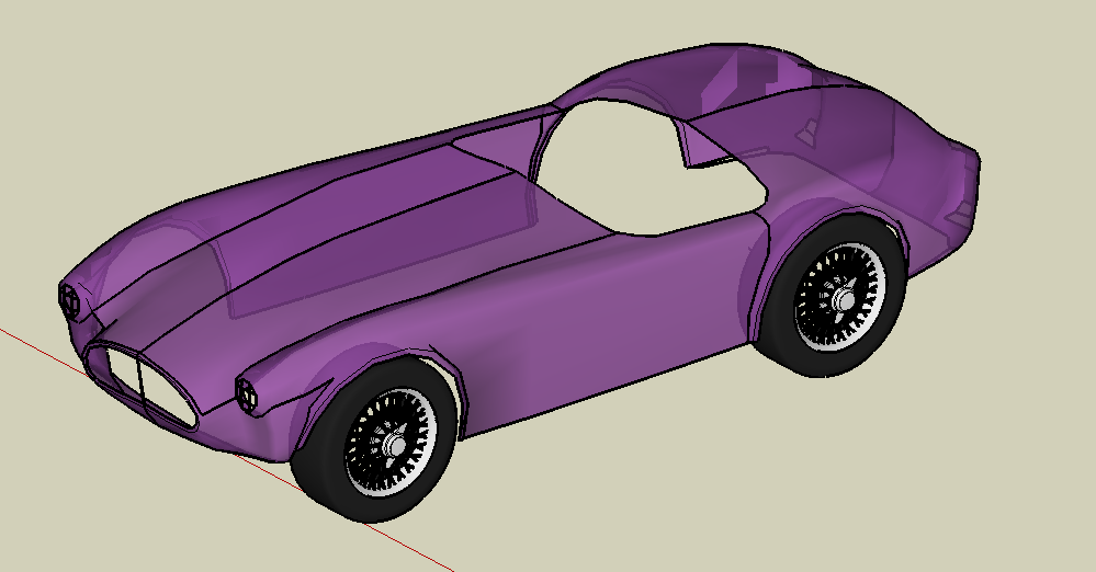 smoothed body with wire wheels