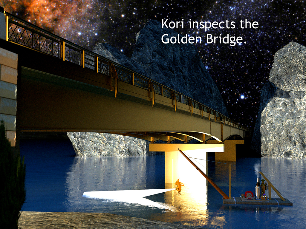 kori inspects golden bridge.jpg