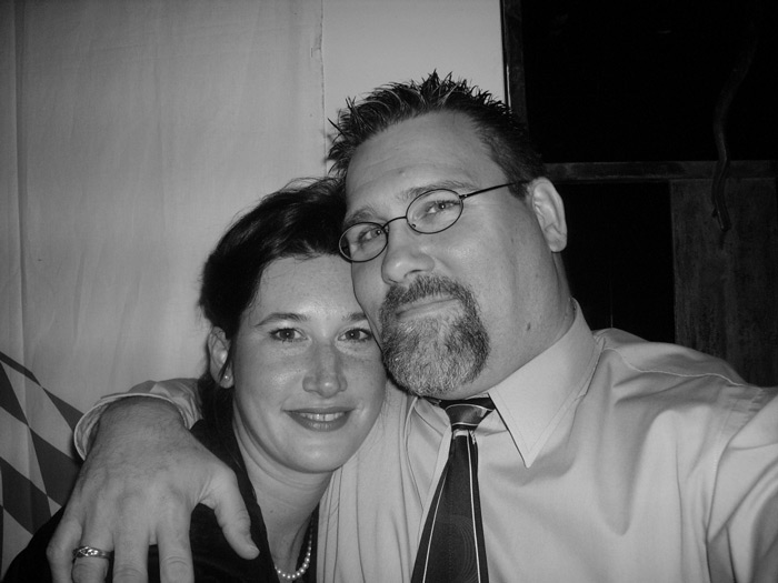 Me and my wonderful hubby....