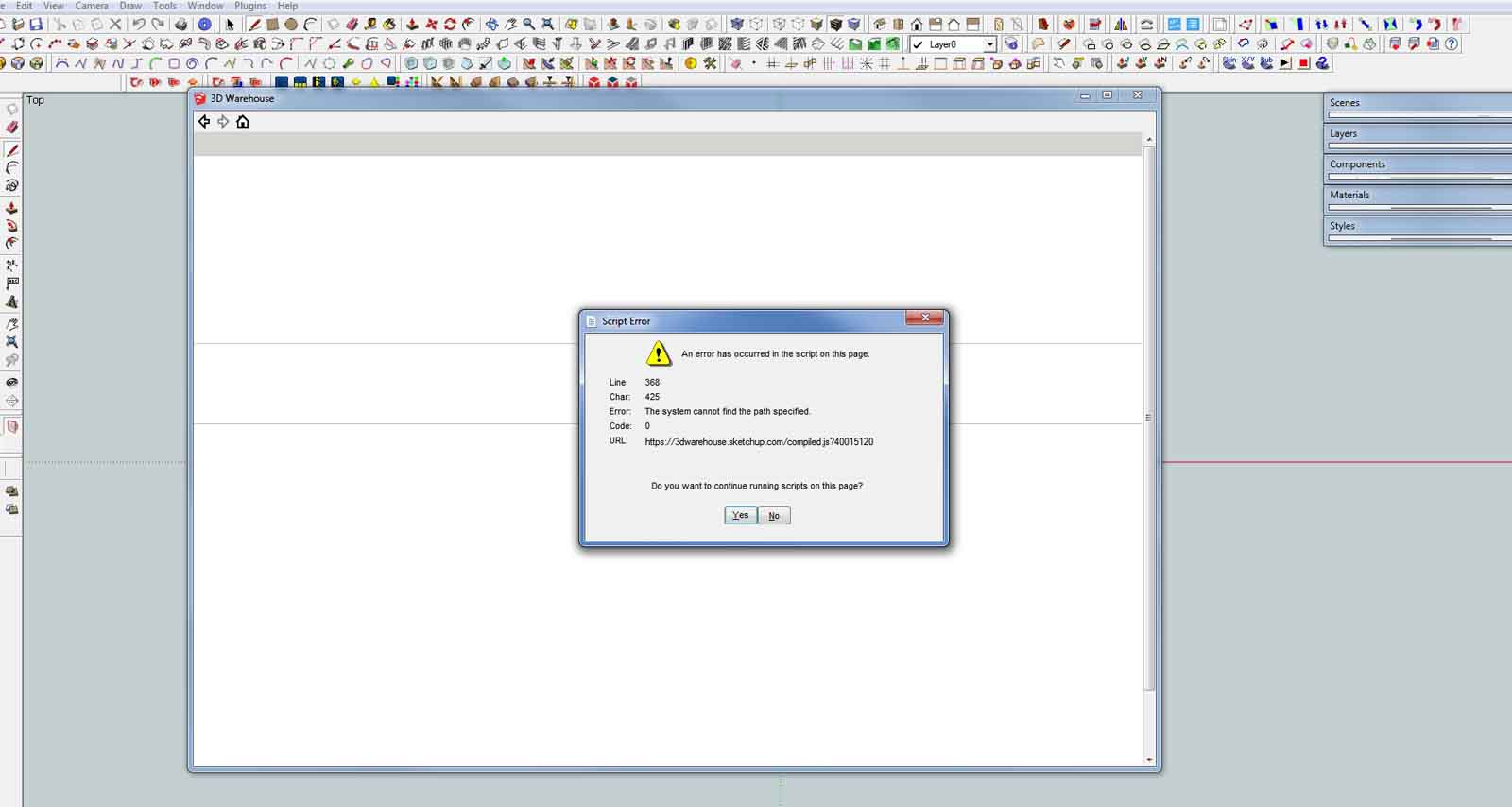 Screenshot of SU8 error message.jpg
