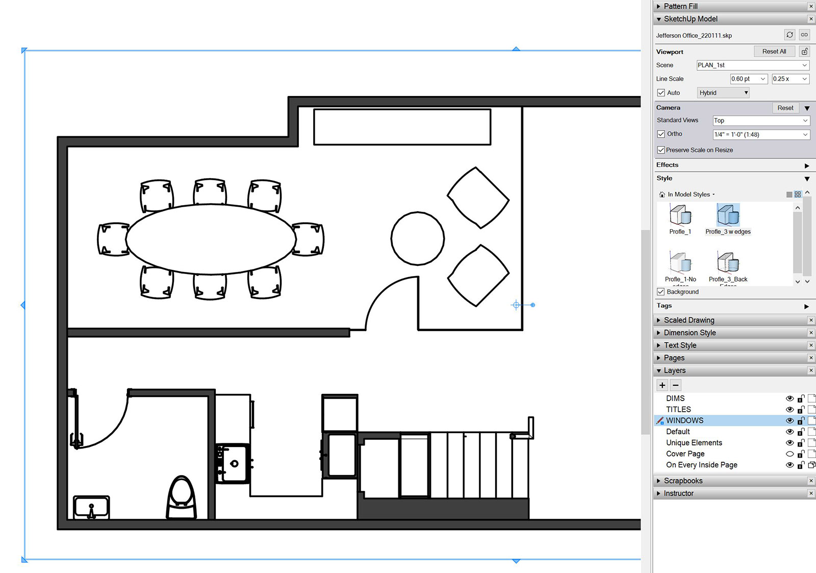 Screenshot from Layout