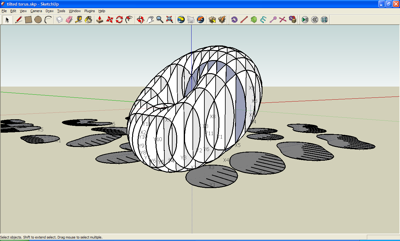 I desire to make my own sliceforms from objects I create in Sketchup Make 2014.