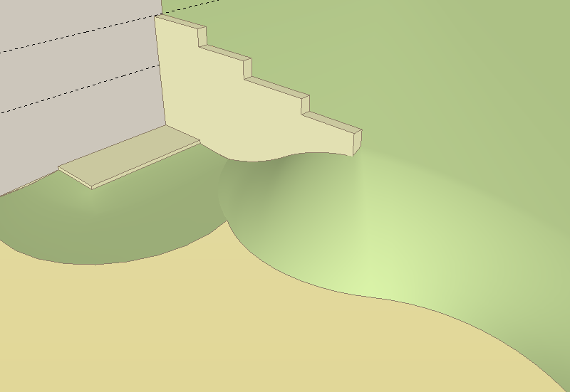 Extrude edges by rails (three shapes)