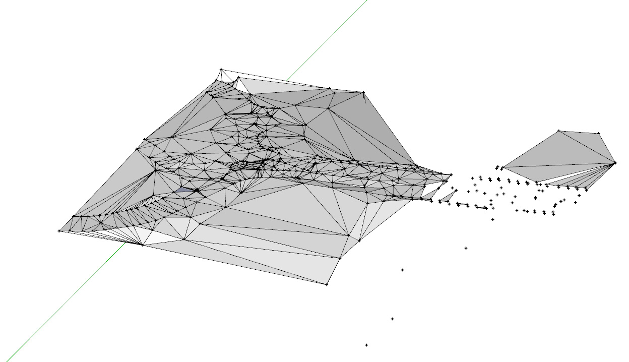 applying points_cloud_triangulation.rb