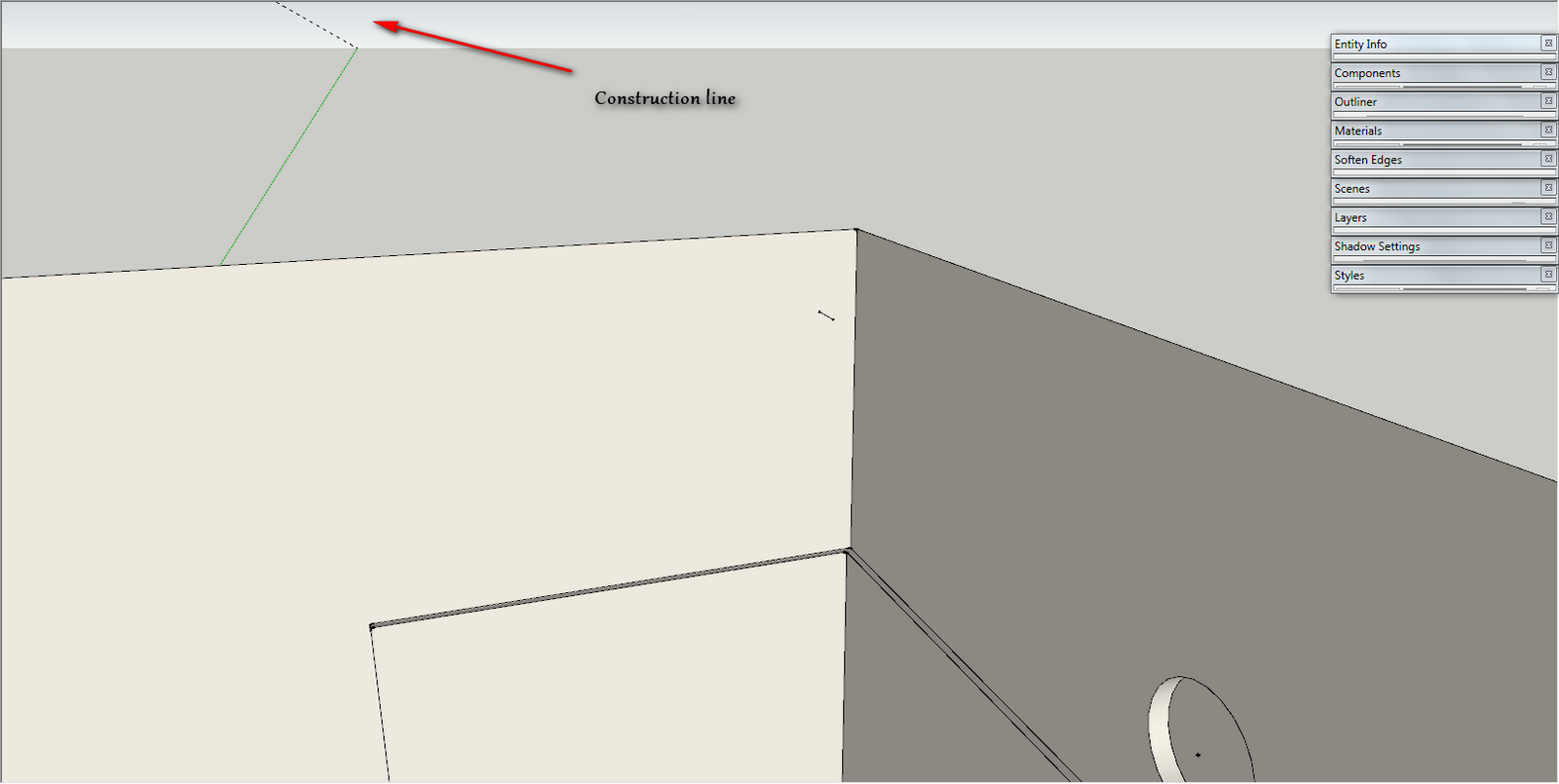 Zooming toward CL 1step from original position(I rotate the Mouse wheel one step)