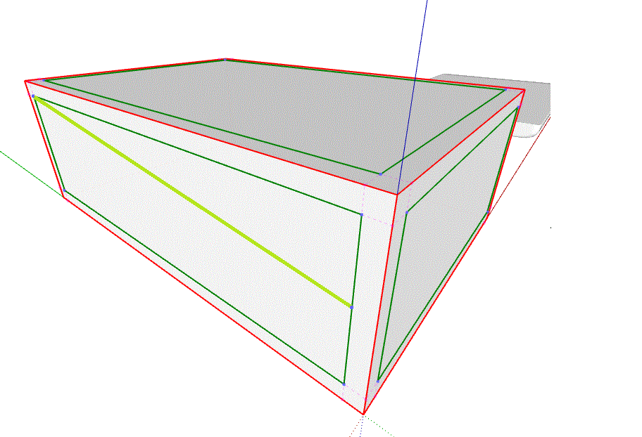 in this image the light green line represents how I'd like to be able to be able to manipulate the curve