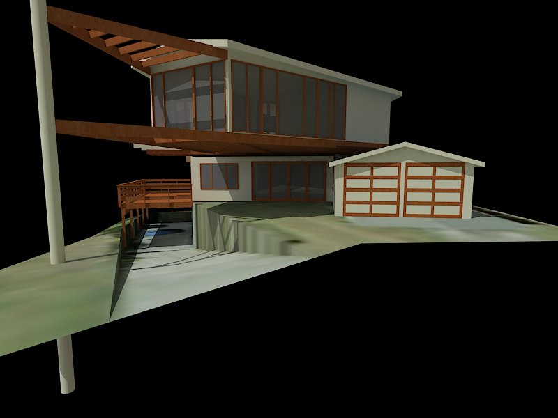 A render of the new extensions