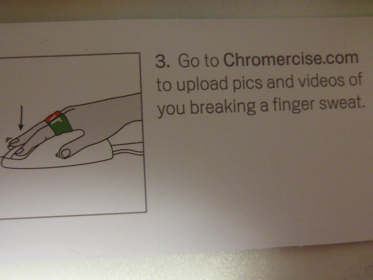 The third part of the included instructions.