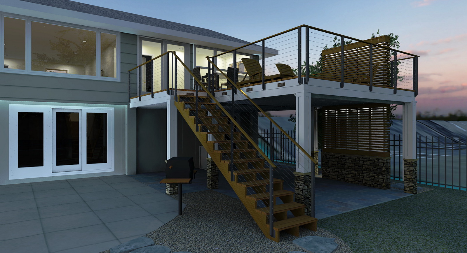 Deck Addition Twilight Render PP in PS to Increase COntrast