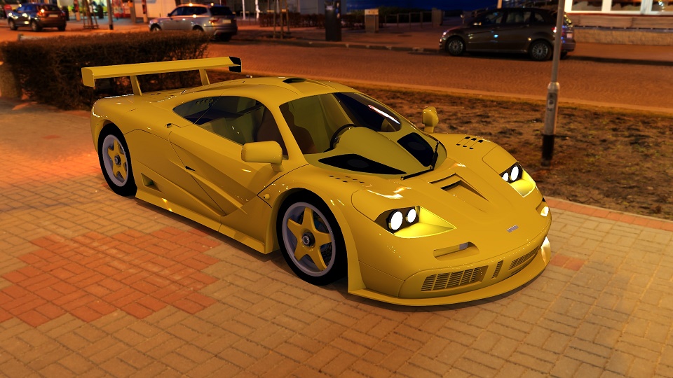 brighter3d car rendering
