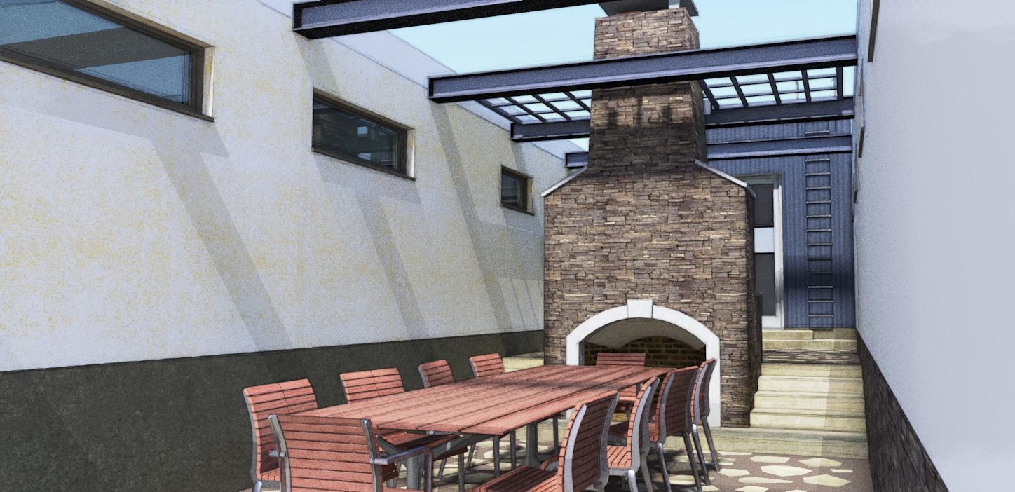 Courtyard Dining Area
