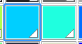 These are the two colors that look almost the same with sun shading.