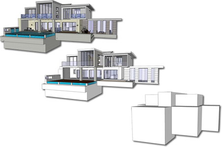 This is the model we estimated from, drafted from and collaborated with the client.