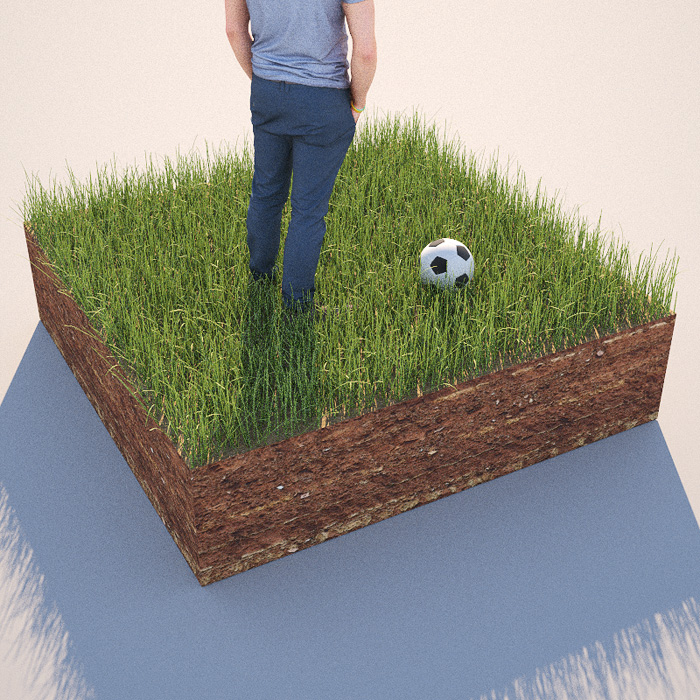grass without anglemap
